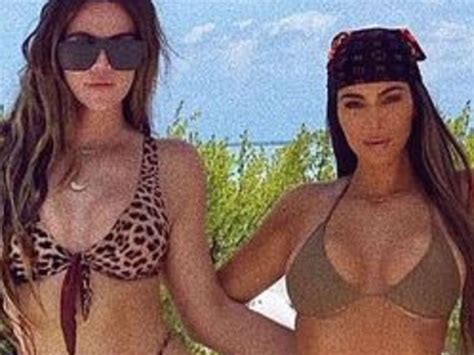 Kim Kardashian Accused Of Bikini Photoshop Fail See The Picture Hot