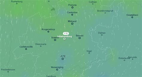 Hour by hour and ten day forecasts. Johannesburg weather: Sub-zero temperatures forecast for ...