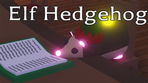 Making A Neon Elf Hedgehog Quick Video Youtube