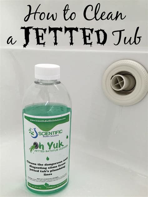 Is your jacuzzi tub looking a little dirty? Cleaning a Jetted Tub at Home Has Never Been Easier!