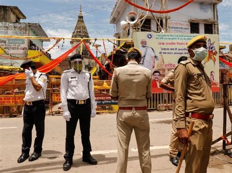 Uttar Pradesh Security Beefed Up In Temple City Ayodhya Ahead Of New Year Business Standard