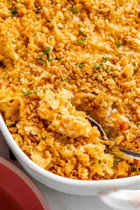 I like to use crimini mushrooms (i think they have great flavor) but you can also use white button mushrooms. Classic Tuna Noodle Casserole Recipe | How to Make a Tuna ...