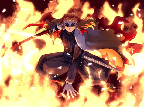 1152x864 Resolution Kyojuro Rengoku From Demon Slayer 1152x864