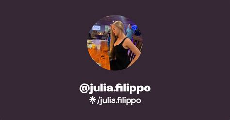 Juliafilippo Instagram Tiktok Linktree