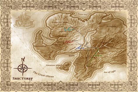Map Of Sanctuary Diablo 4 Appskol