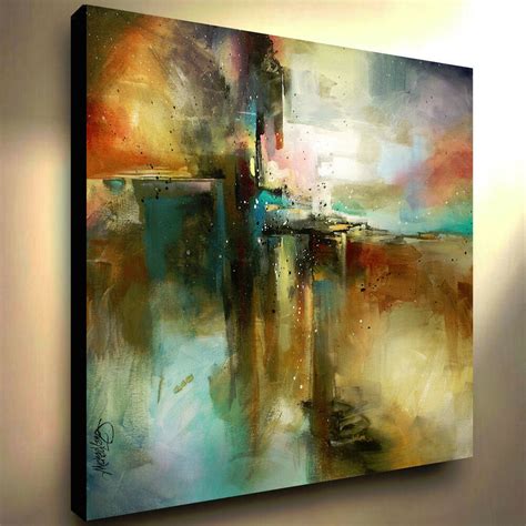 Large Abstract Art Giclee Canvas Print Painting