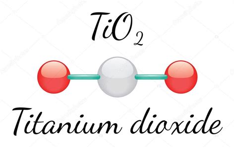 Tio2 Molécula De Dióxido De Titanio 2024