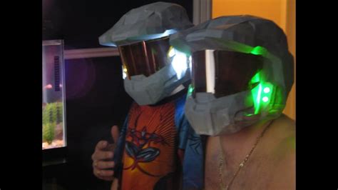 What It Takes To Make Master Chief Halo 3 Helmet Pepakura Halloween