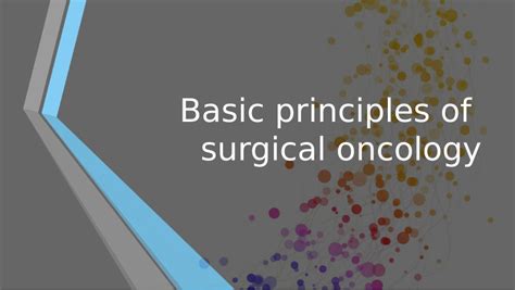 Pdf Basic Principles Surgical Oncology
