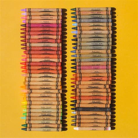 Original Boxes Of 64 Crayola Crayons Jennys Crayon Collection