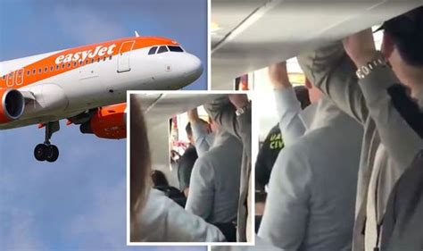 Easyjet Police Board Plane As Passenger Disrupts Ibiza Flight Shocked By The Language