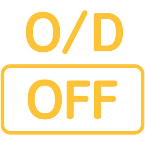 Overdrive Off Indicator Vector Icons Free Download In Svg Png Format