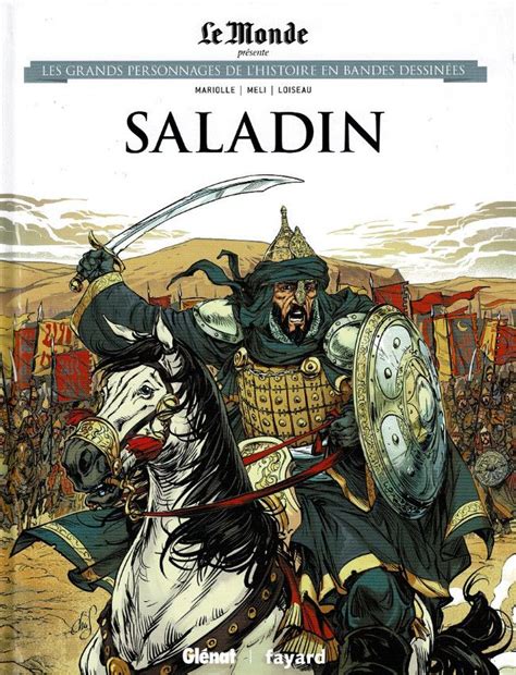 Les Grands Personnages De Lhistoire En Bandes Dessinées 24 Saladin