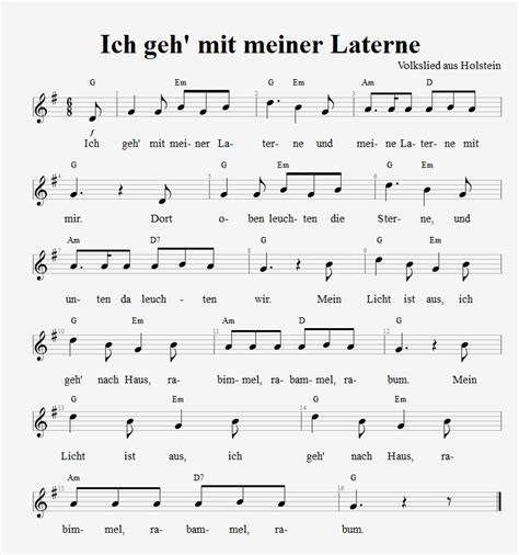 Deutschland-Lese | Ich geh mit meiner Laterne