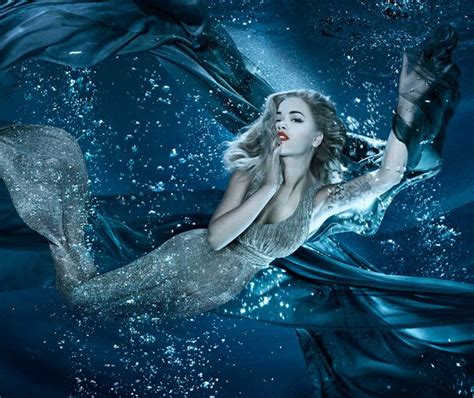 Sexy Siren See Rita Oras Mermaid Photo Shoot