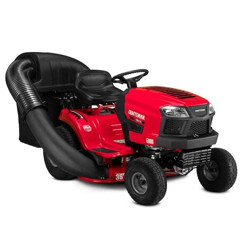 Craftsman T100 36 In 115 Hp Gas Riding Lawn Mower In The Gas Riding