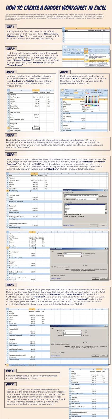 Navy Financial Planning Worksheet 2013 Excel 1000 Ideas About