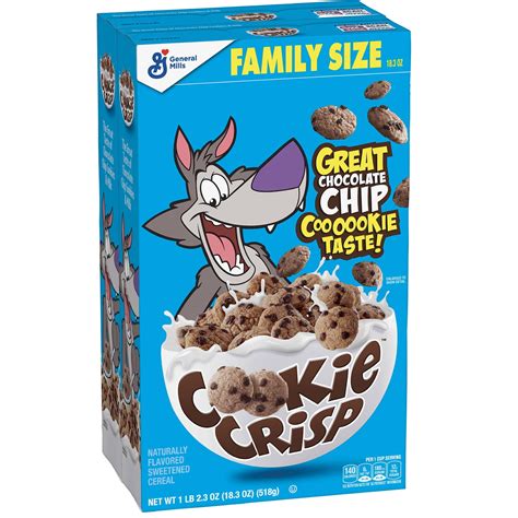 cookie crisp cereal chocolate chip cookie 2 pk