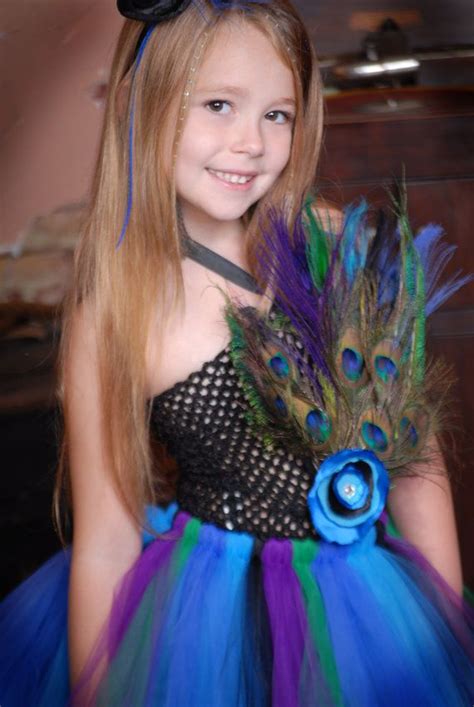 Peacock Princess Tutu Dress Perfect For Pageants Birthday Photo Shoots