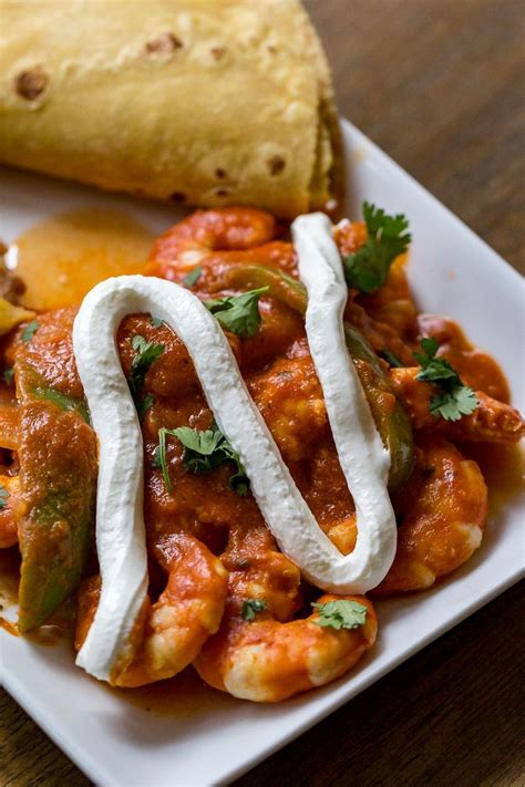 Once oil begins to sizzle, add the shrimp pour the hot fire roasted red salsa into a medium sauce pan and bring to a boil. Easy Shrimp Diablo | Camarones a la Diabla | Recipe in ...