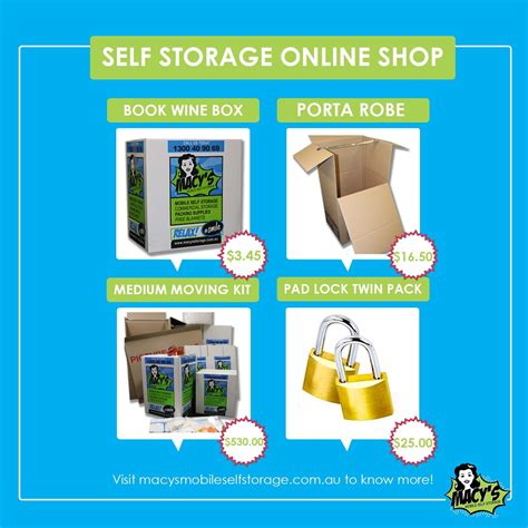 Welcome To Our Macys Mobile Self Storage Online Shop We Have A Great