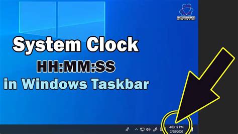 How To Show Seconds In Windows 10 Taskbar Clock Vrogue