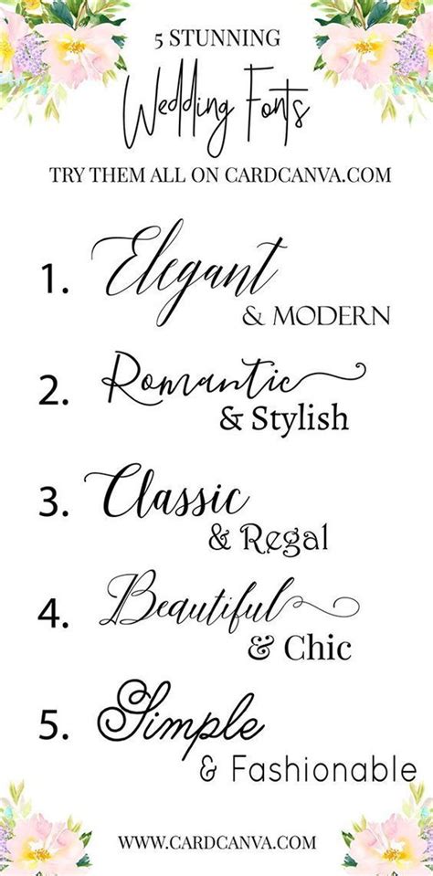 12 Free Fonts For Your Diy Wedding Invitations Script Fonts For
