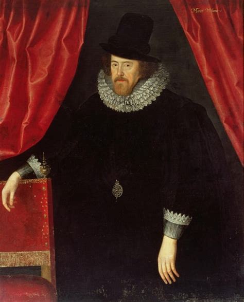 Portrait Of Francis Bacon 1561 1626 1st Baron Of Verulam And