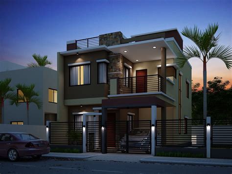Illustrate Home Designs Breathtaking Double Storey Residential House