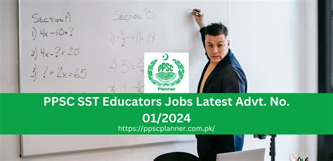 PPSC SST Educators Jobs Latest Advt No Apply Online Before Jan