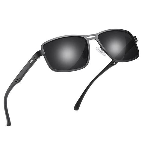 Brand 2020 Fashion Sunglasses Men Polarized Square Metal Gagodeal