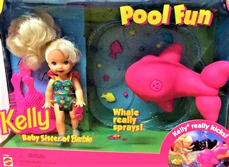 Pool Fun Kelly Baby Sister Of Barbie T Set 1996 Mattel 17052 We R Toys