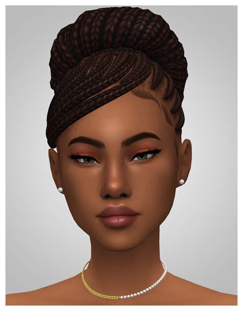 Amber Hair Updated Aladdin The Simmer Sims Sims 4 Sims 4 Black Hair