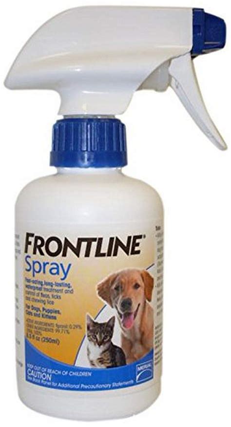 Reviews Frontline Flea And Tick Treatment Dogcat Spray 8 12 Ounce