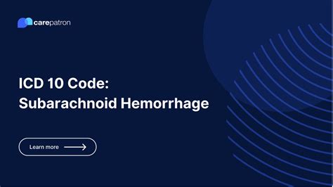 Subarachnoid Hemorrhage Icd 10 Cm Codes 2023
