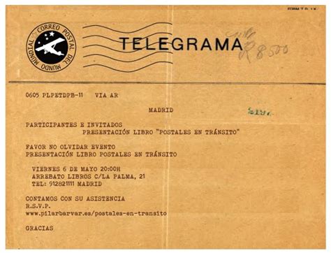 Telegramas