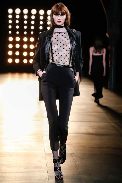 Saint Laurent Fall 2015 Ready To Wear Fashion Show Vogue Fashion
