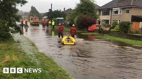 Lancaster Homes Evacuated Due To Flooding Bbc News