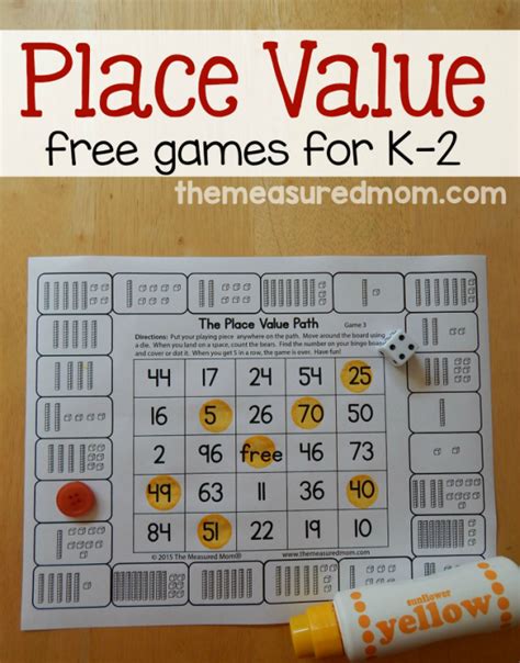 Place Value Game 2nd Grade