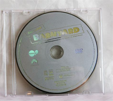 Nickelodeons Barnyard Childrens Movie Kids Animated Film Dvd Disc