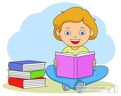 Kid Reading Clip Art Black And White Reading Clipart Wikiclipart