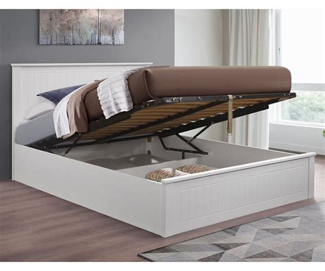 Get great deals at target™ today. Tyme Small Double 4ft White Wooden Ottoman Bed - Just 4ft Beds