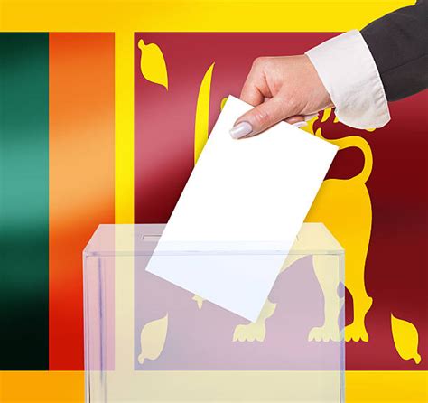 Sri Lanka Election Voting Ballot Choice Stock Photos