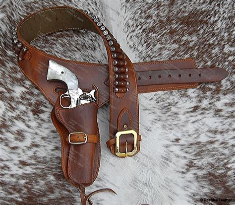 Both Comfortable And Chic And Services Straight Drop Cowbabe Western Leather Holster Gun