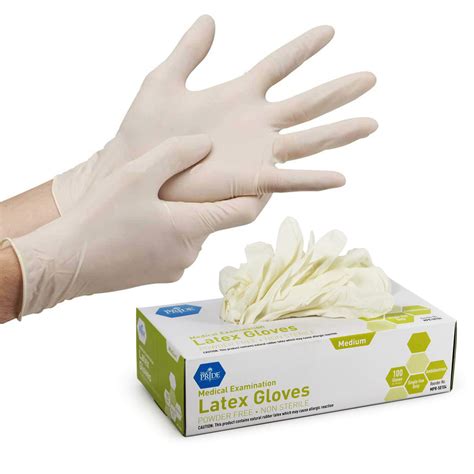 Medpride Medical Exam Latex Gloves 5 Mil Thick Small Box Of 100
