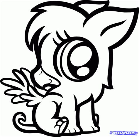 Choose the coloring page of kawaii animal you want to color, print and paint for your enjoyment. Really Cute Coloring Pages - Coloring Home