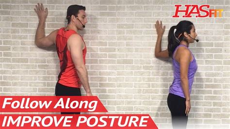 7 Min Posture Stretches To Improve Posture Better Posture Workout Posture Correction
