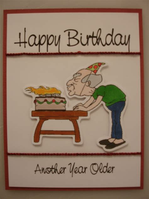 Another Year Older Birthday Card Paper Greeting Cards