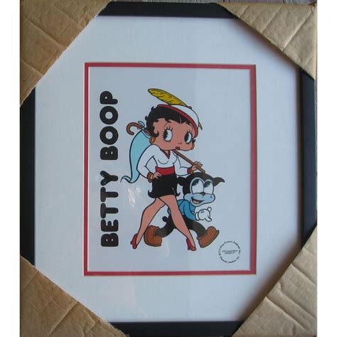 Fleischer Max Betty Boop Original Limited Edition Sericel