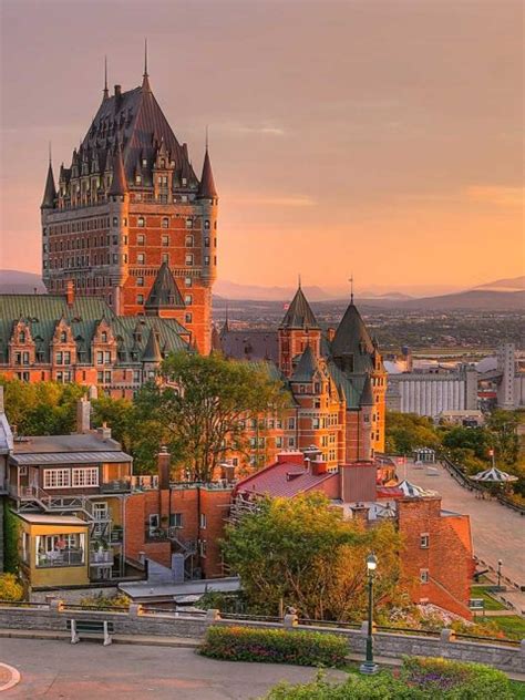 Quebec Castle Bing Wallpaper Download